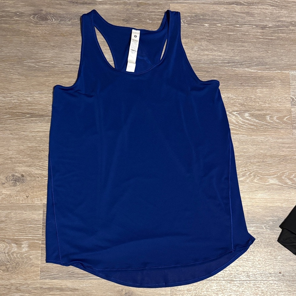 Lululemon Athletica Royal Blue Tank Top